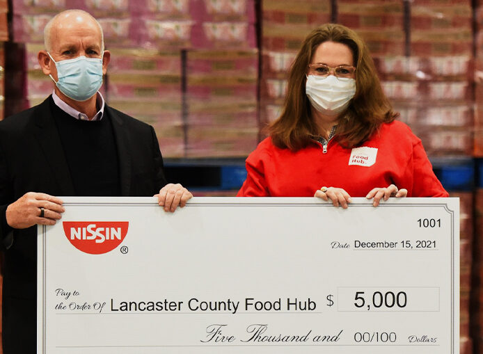 “Good Neighbor” Nissin Foods Helps Feed Surrounding Communities