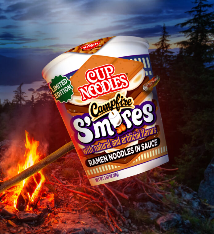 CUP NOODLES® CAMPFIRE S’MORES REINVENTS THE TIMELESS SUMMER TREAT