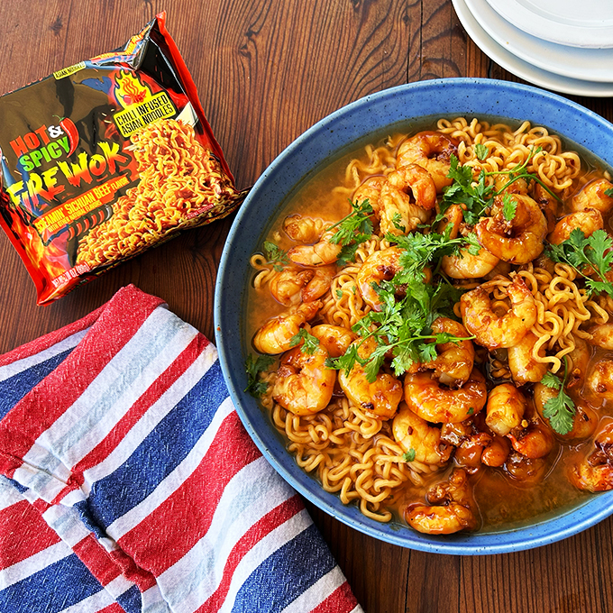 HOT & SPICY FIRE WOK FIRECRACKER SHRIMP